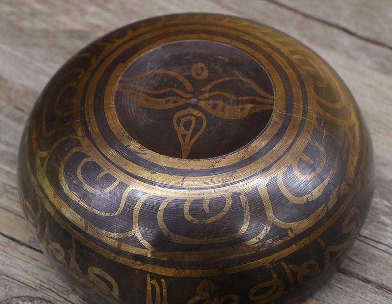 Decorative Meditation Singing Bowl