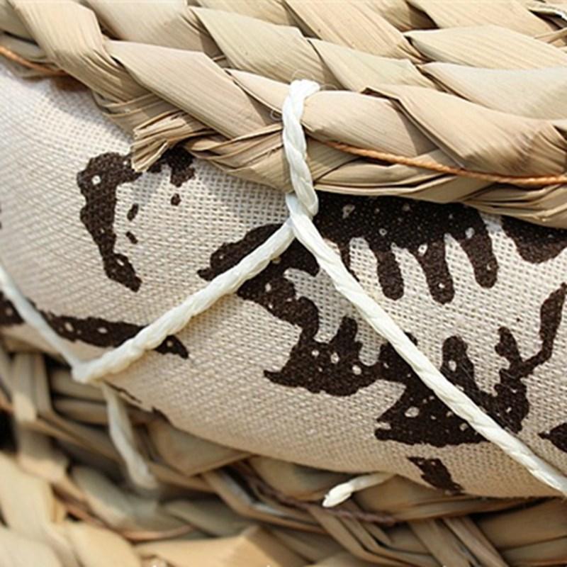 Straw Meditation Cushion