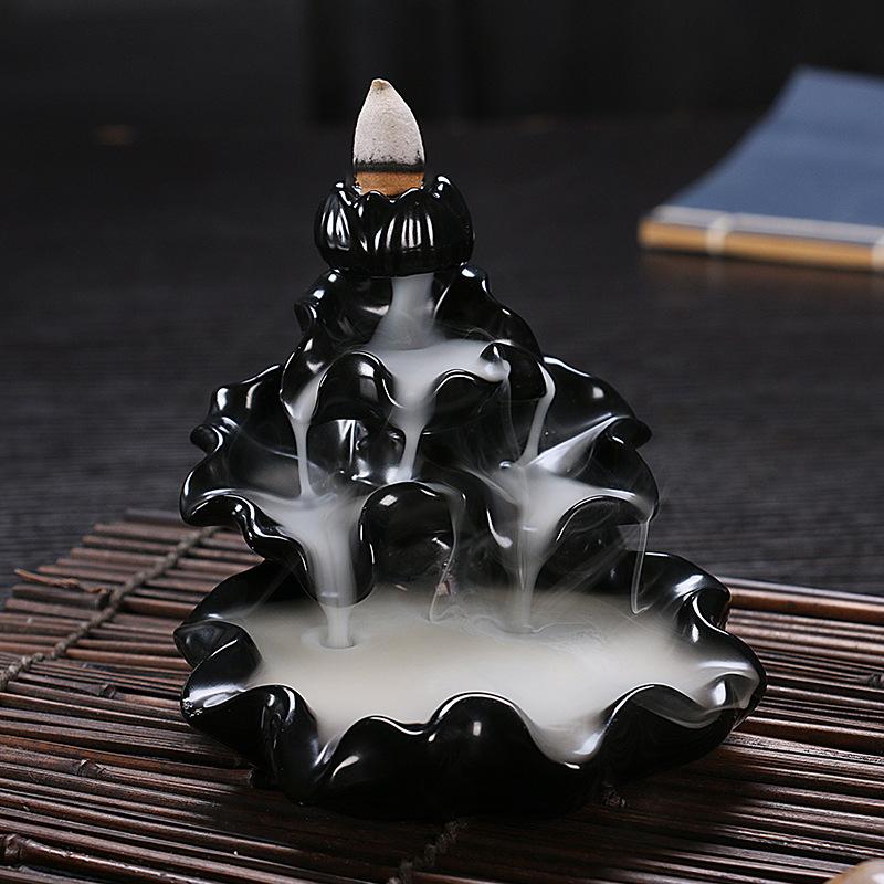 Lotus Pond Bullet Tower Incense Burner