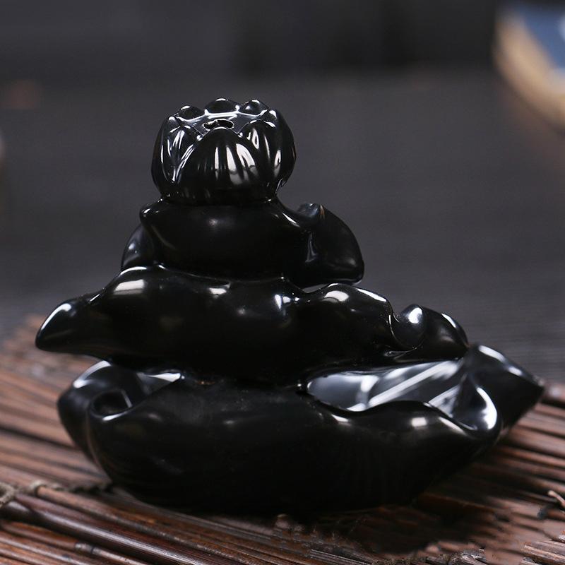 Lotus Pond Bullet Tower Incense Burner