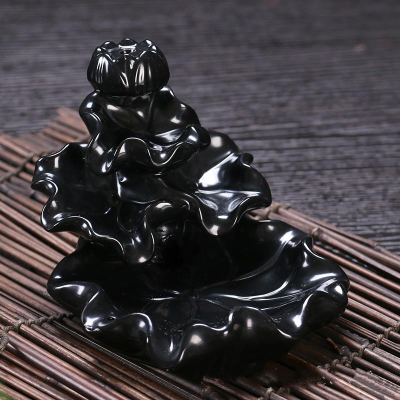 Lotus Pond Bullet Tower Incense Burner
