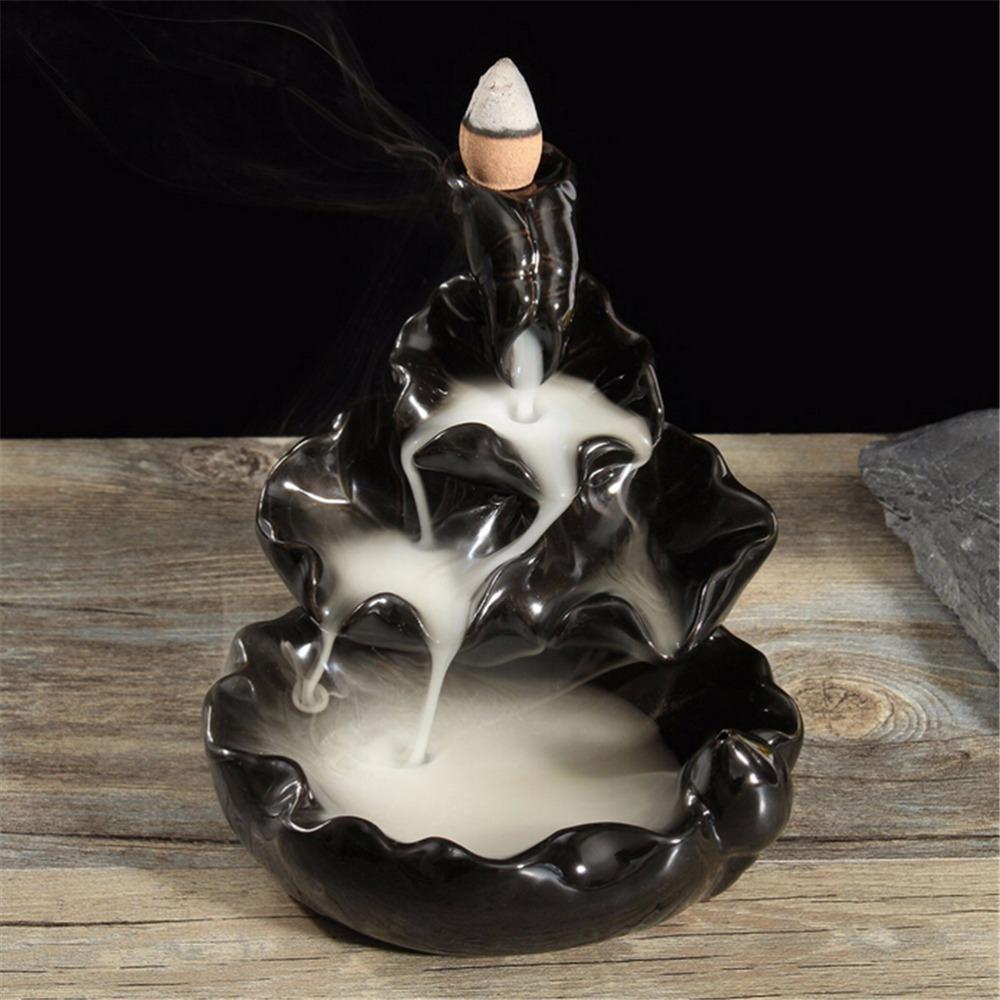 Lotus Pond Bullet Tower Incense Burner