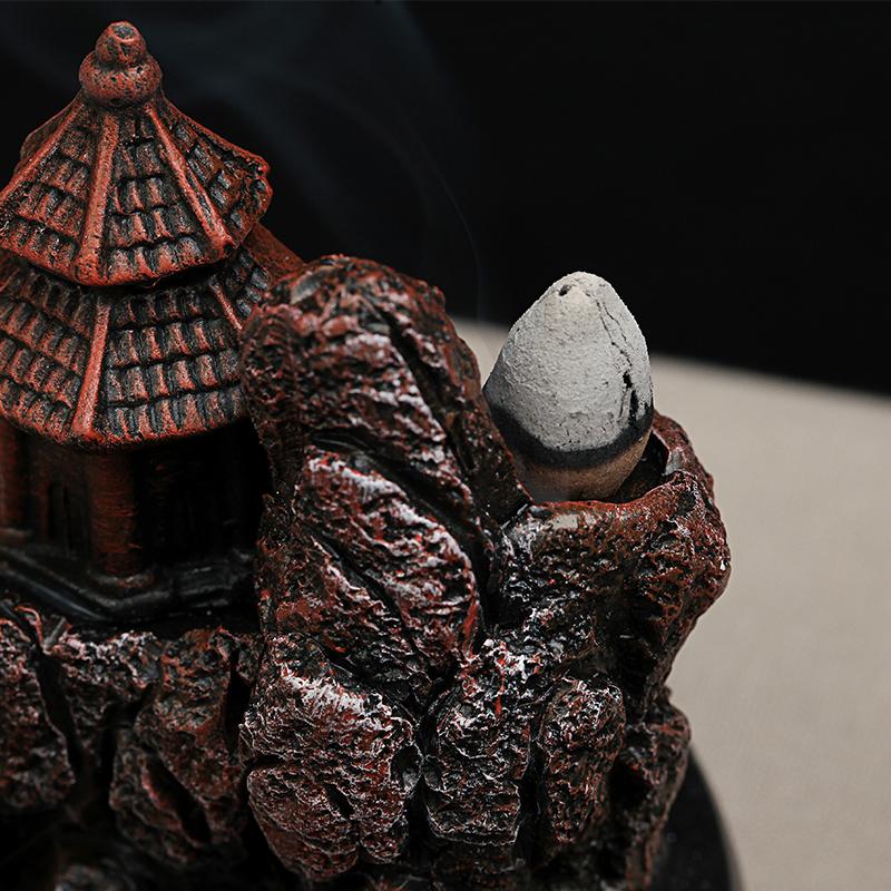 High Mountain Flowing Water Smoke Burner