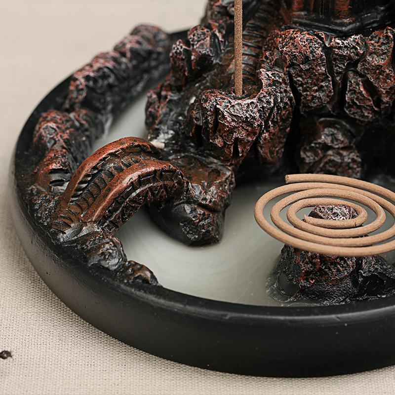 High Mountain Flowing Water Smoke Burner