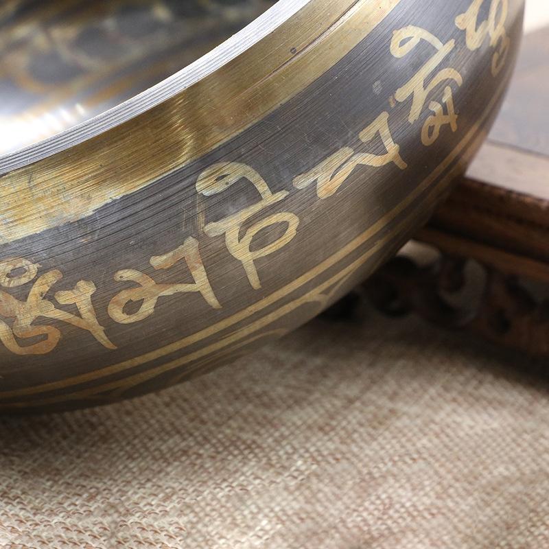Decorative Meditation Singing Bowl