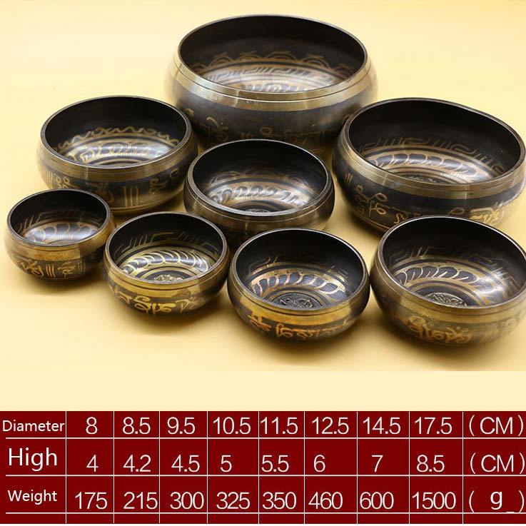 Decorative Meditation Singing Bowl