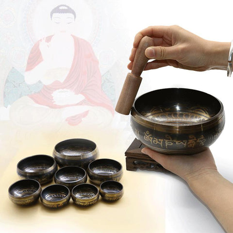 Decorative Meditation Singing Bowl