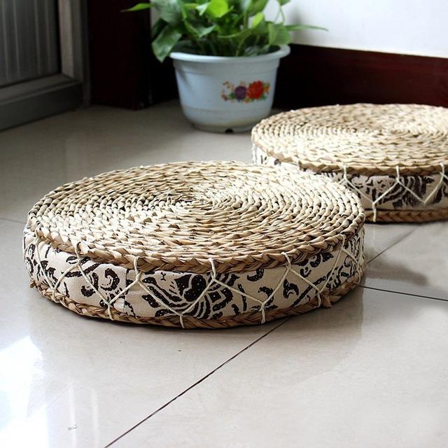 Straw Meditation Cushion
