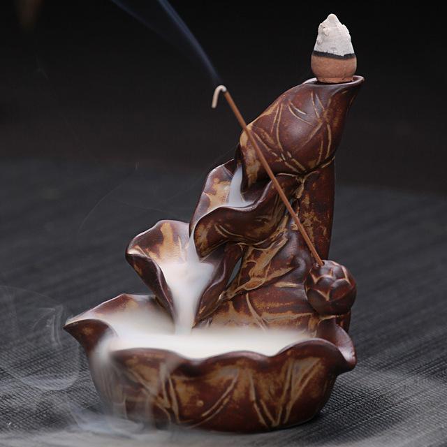 Lotus Pond Bullet Tower Incense Burner